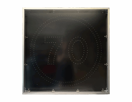 Panneau lumineux dynamique vitesse 70km/h B14 – Image 2