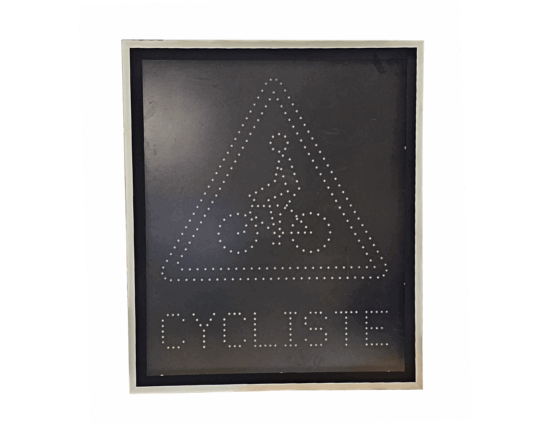 Panneaux lumineux dynamique Cycliste A21 – Image 2