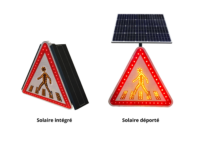 Panneau renforcés leds A13b Passage piéton
