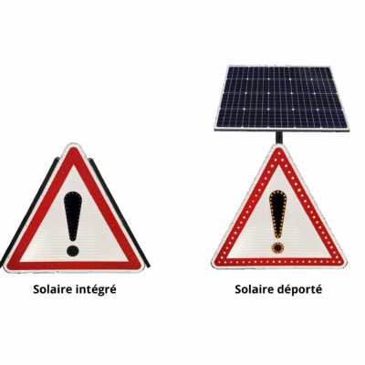 Panneau renforcé leds A14 Danger