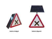 Panneau à leds AB1 Priorité à droite