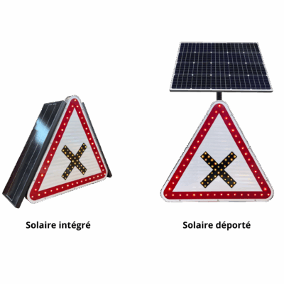 Panneau à leds AB1 Priorité à droite