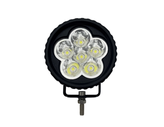 Phare de travail rond 6 leds 1200 lumens