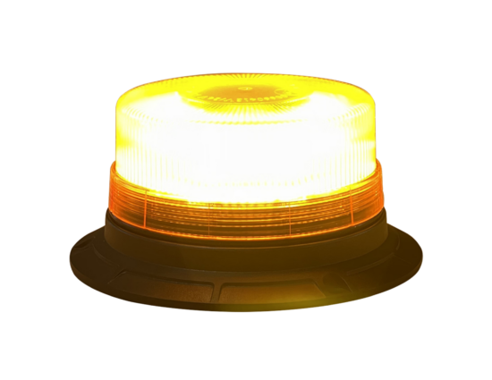 Gyrophare orange robuste pour tracteur et véhicule agricole