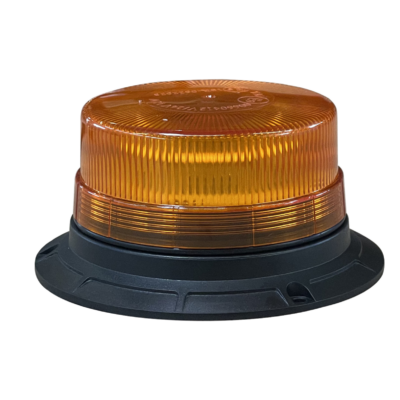 Gyrophare orange robuste pour tracteur et véhicule agricole