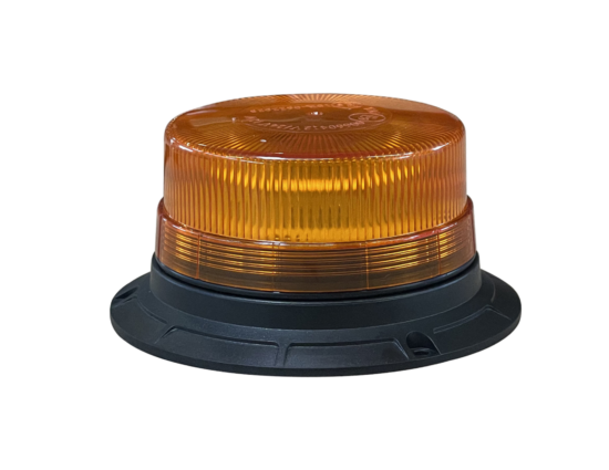 Gyrophare orange robuste pour tracteur et véhicule agricole