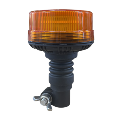 Gyrophare orange sur hampe flexible