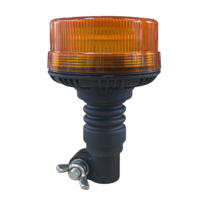 Gyrophare orange sur hampe flexible