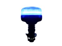 Gyrophare bleu sur hampe flexible