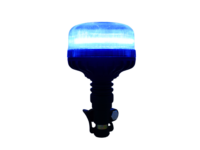 Gyrophare bleu sur hampe flexible
