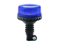 Gyrophare bleu sur hampe flexible