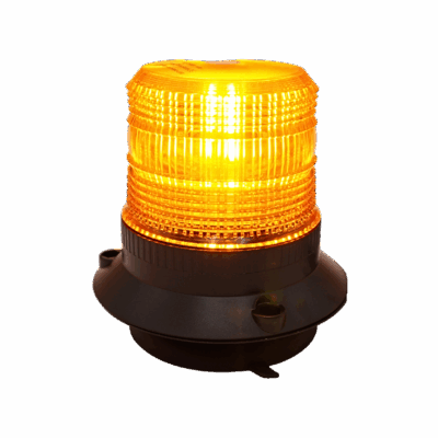 Gyrophare orange robuste à led magnétique