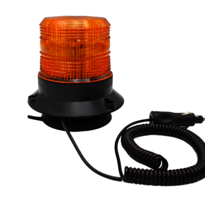 Gyrophare orange robuste à led magnétique