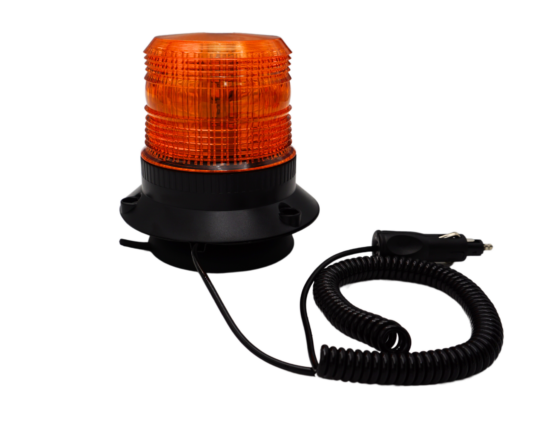 Gyrophare orange robuste à led magnétique