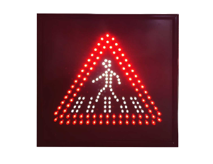 Panneau dynamique A13b Passage piéton