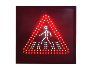 Panneau dynamique A13b Passage piéton