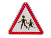 Panneau lumineux A13a Ecole