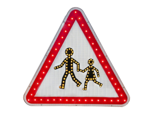 Panneau lumineux A13a Ecole