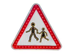 Panneau lumineux A13a Ecole