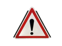 Panneau lumineux triangle Danger A14