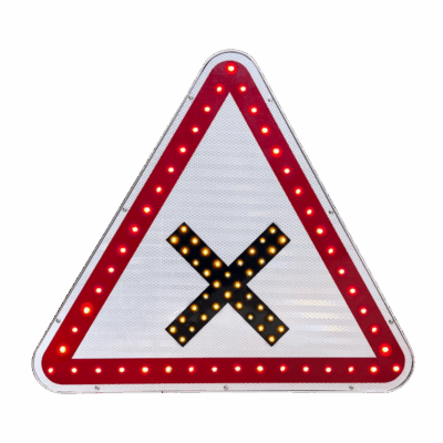 Panneau lumineux Priorité à droite AB1