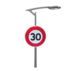 Panneau lumineux Vitesse 30kmh B14