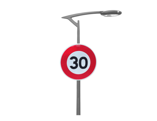 Panneau lumineux Vitesse 30kmh B14