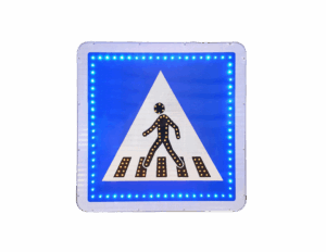Panneau à leds Passage piéton C20a alimentation 230V