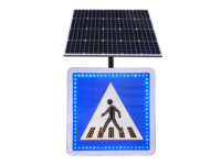Panneau à leds Passage piéton C20a alimentation solaire