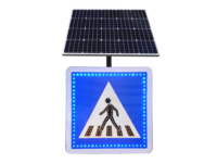 Panneau à leds Passage piéton C20a alimentation solaire