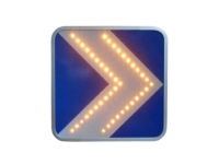 Panneau lumineux leds haute intensité J4 1 chevron