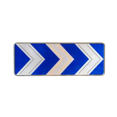 Panneau lumineux leds haute intensité J4 3 chevrons