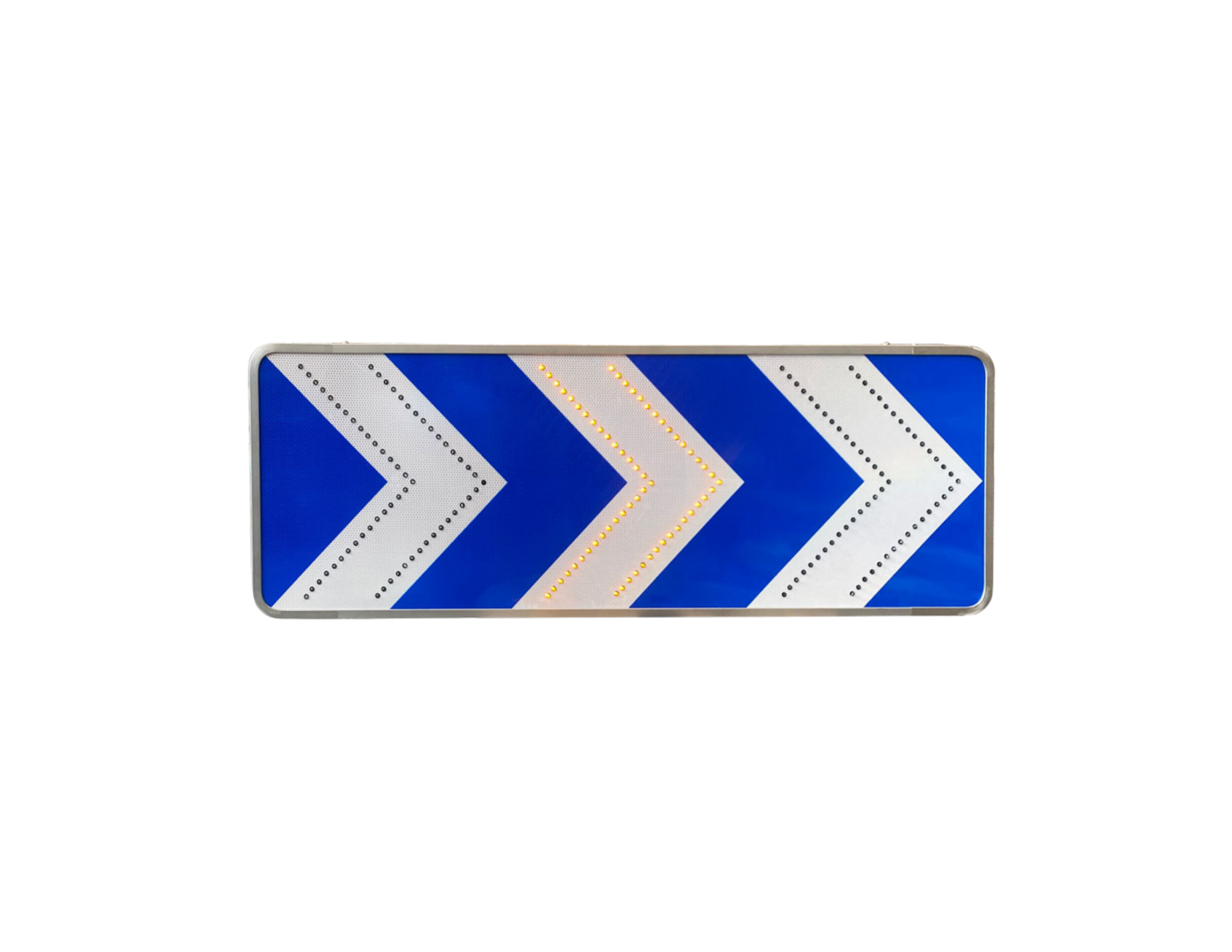 Panneau lumineux leds haute intensité J4 3 chevrons