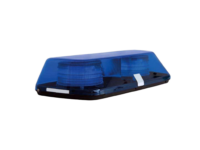 Mini rampe gyrophare bleu 51cm