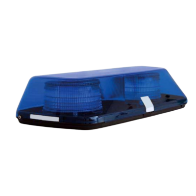 Mini rampe gyrophare bleu 51cm