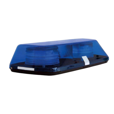 Mini rampe gyrophare bleu 51cm