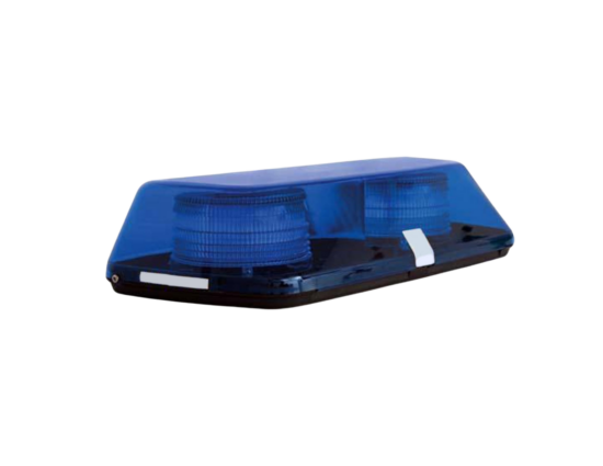 Mini rampe gyrophare bleu 51cm