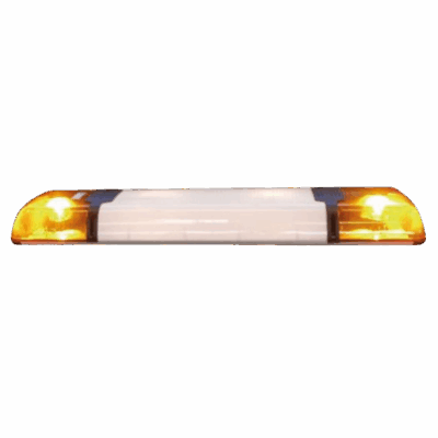 Rampe gyrophare dépanneuse orange avec leds et marquage illuminé