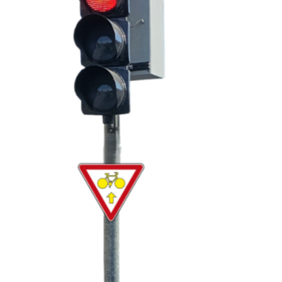 feu intelligent tricolore alimentation solaire