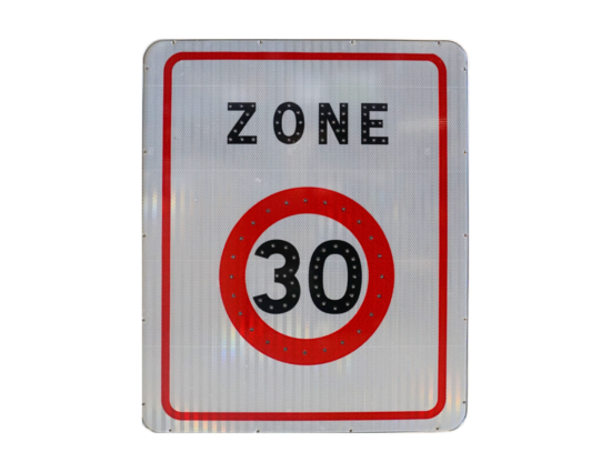 Panneau lumineux B30 Zone 30 – Image 2