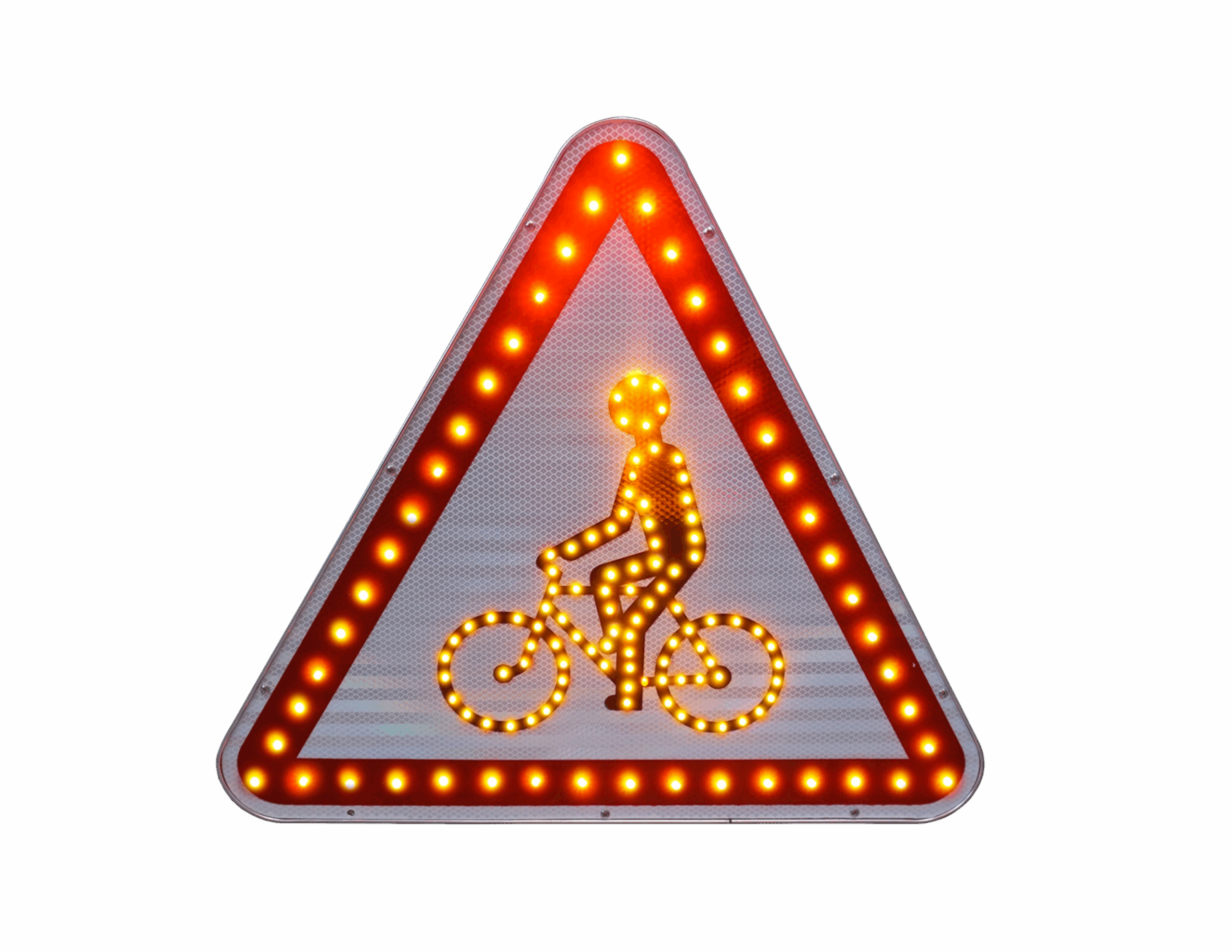 Panneau lumineux Cycliste A21